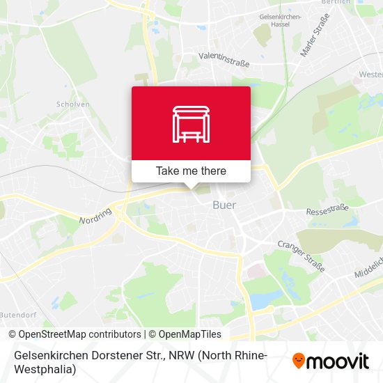 Карта Gelsenkirchen Dorstener Str.