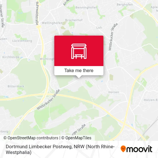 Карта Dortmund Limbecker Postweg