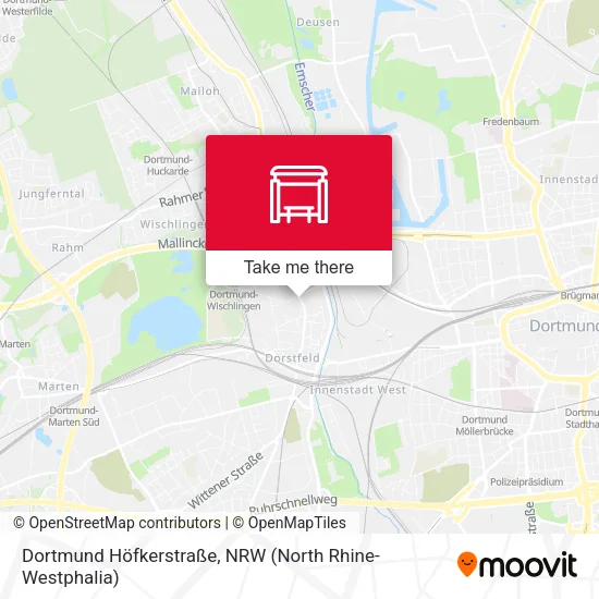 Карта Dortmund Höfkerstraße