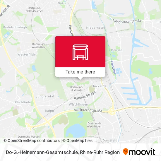 Карта Do-G.-Heinemann-Gesamtschule