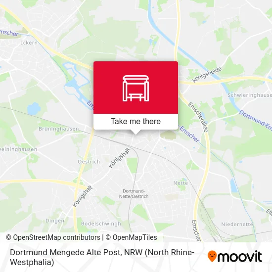 Dortmund Mengede Alte Post map
