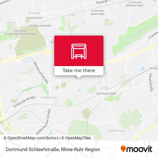 Dortmund Schleefstraße map