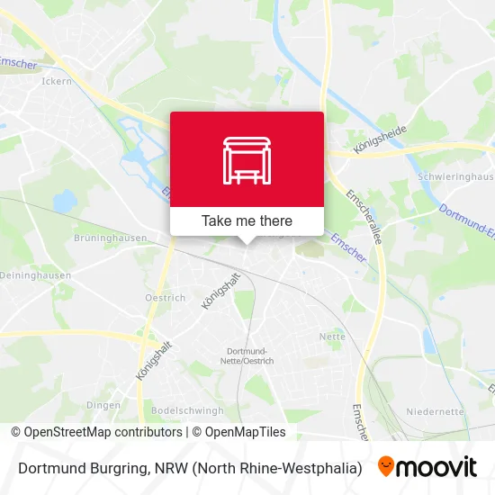 Dortmund Burgring map