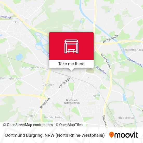 Dortmund Burgring map
