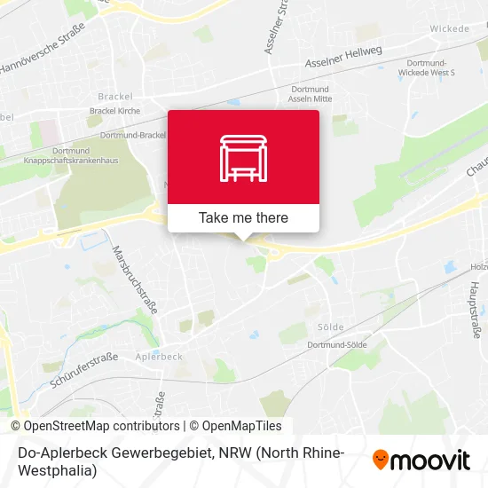 Do-Aplerbeck Gewerbegebiet map