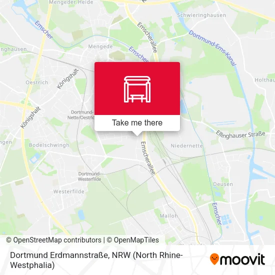Карта Dortmund Erdmannstraße