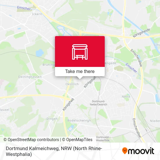 Dortmund Kalmeichweg map