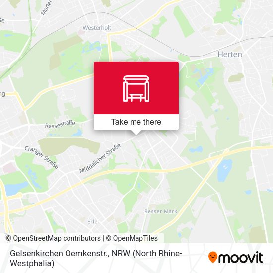 Gelsenkirchen Oemkenstr. map