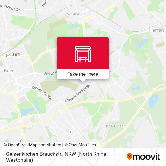 Gelsenkirchen Brauckstr. map