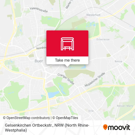 Карта Gelsenkirchen Ortbeckstr.