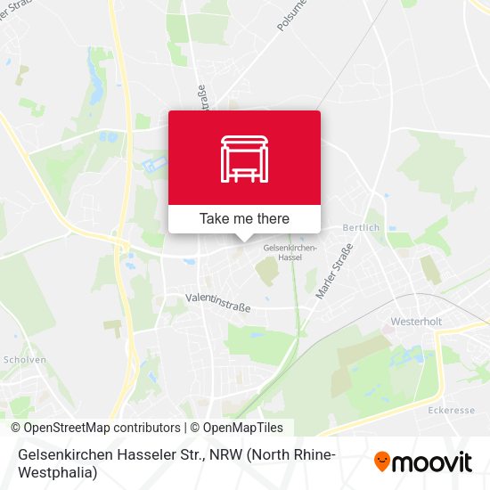 Gelsenkirchen Hasseler Str. map