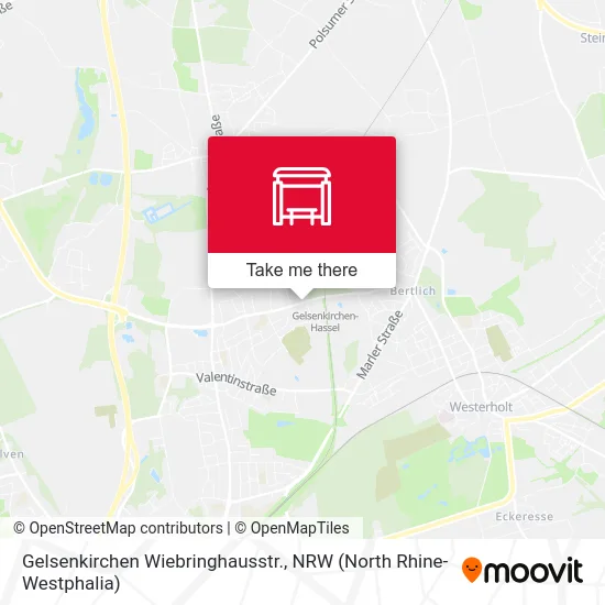 Gelsenkirchen Wiebringhausstr. map