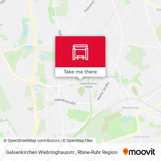 Gelsenkirchen Wiebringhausstr. map