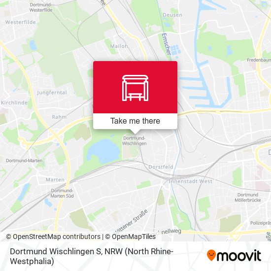 Dortmund Wischlingen S map