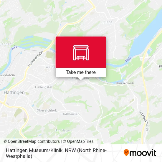 Hattingen Museum/Klinik map