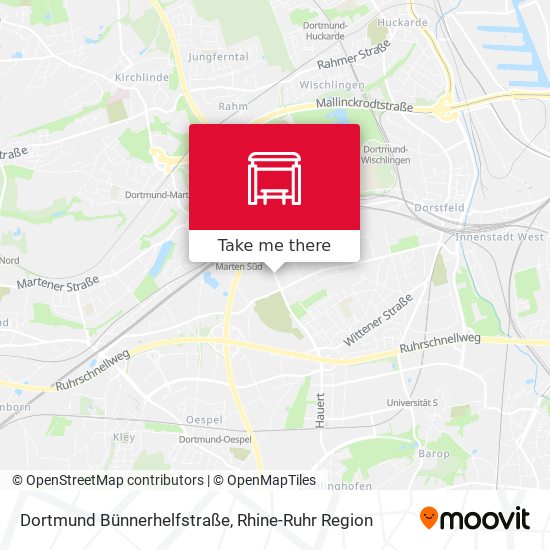 Dortmund Bünnerhelfstraße map