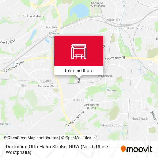 Dortmund Otto-Hahn-Straße map