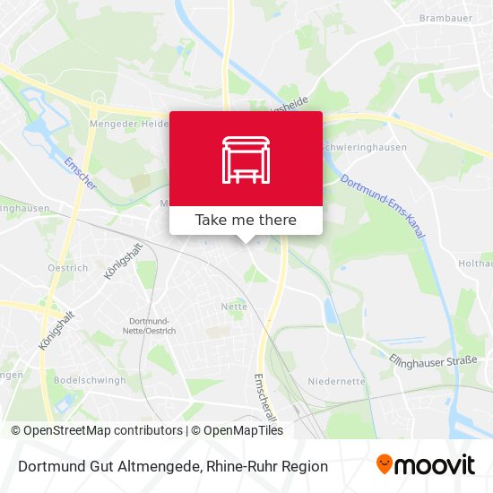 Dortmund Gut Altmengede map