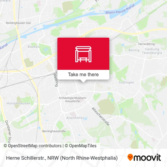 Herne Schillerstr. map