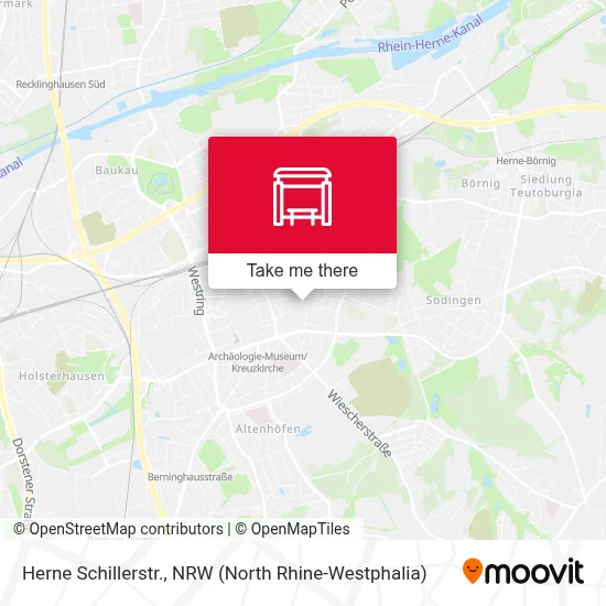 Herne Schillerstr. map