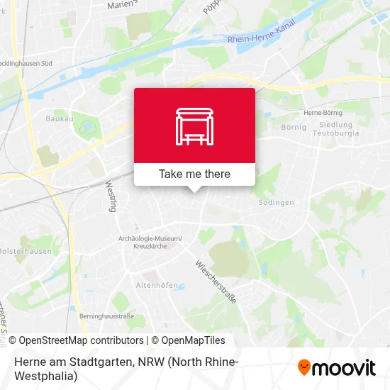 Herne am Stadtgarten map