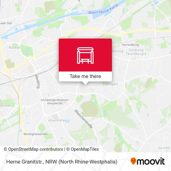 Карта Herne Granitstr.