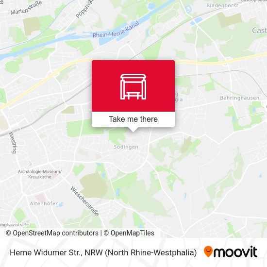 Карта Herne Widumer Str.