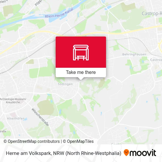 Карта Herne am Volkspark