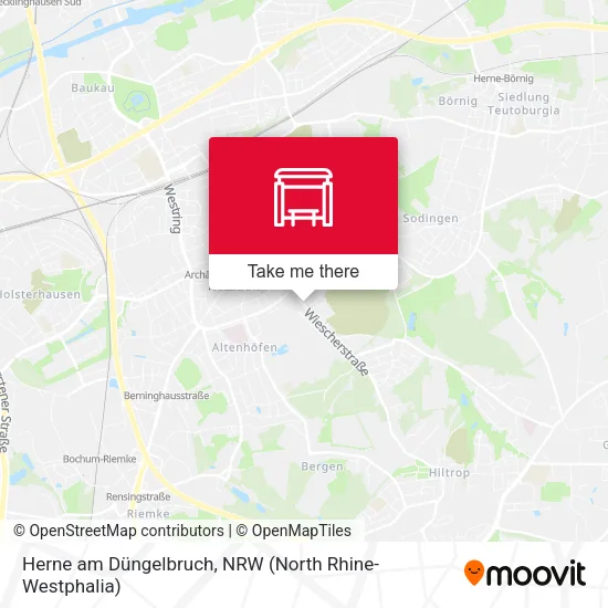 Карта Herne am Düngelbruch