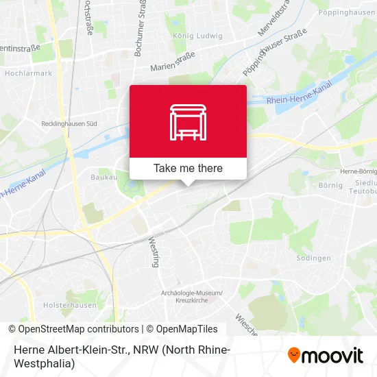 Herne Albert-Klein-Str. map