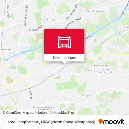 Карта Herne Langforthstr.