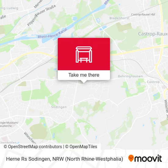 Карта Herne Rs Sodingen