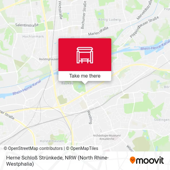 Карта Herne Schloß Strünkede