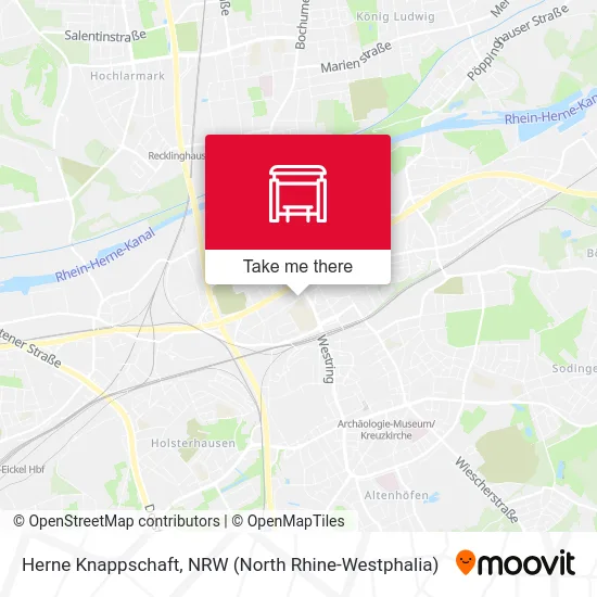 Herne Knappschaft map