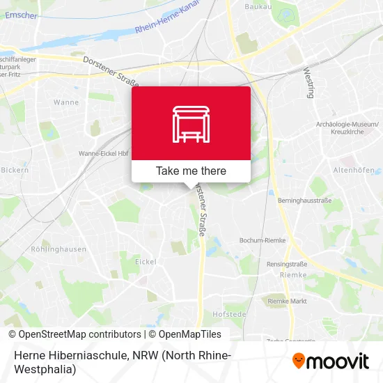 Карта Herne Hiberniaschule