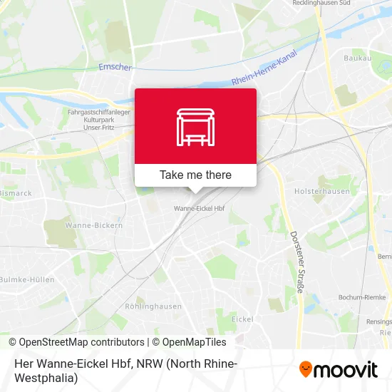 Карта Her Wanne-Eickel Hbf