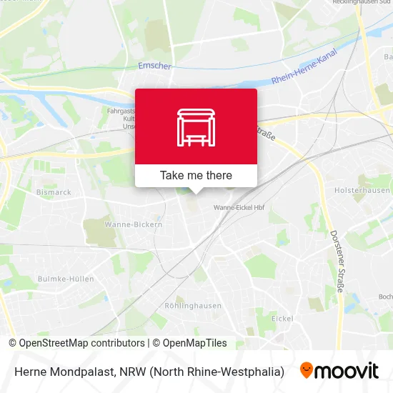 Herne Mondpalast map