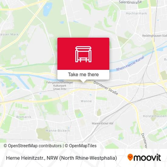 Карта Herne Heinitzstr.