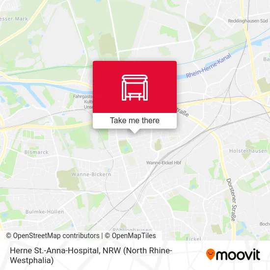 Herne St.-Anna-Hospital map