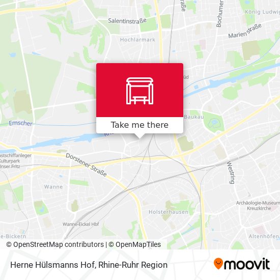 Herne Hülsmanns Hof map