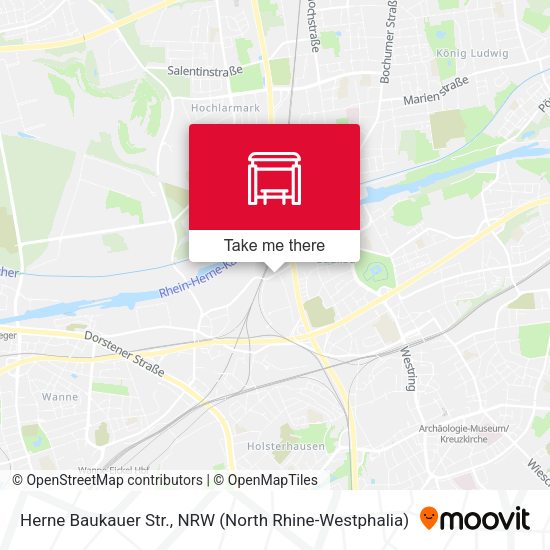 Карта Herne Baukauer Str.