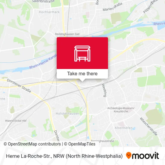 Карта Herne La-Roche-Str.