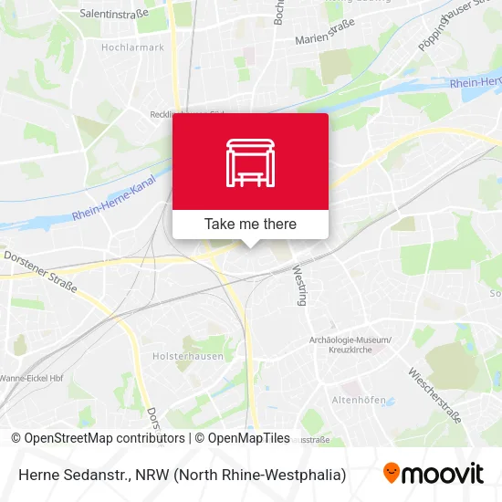 Карта Herne Sedanstr.