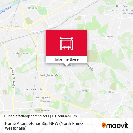 Карта Herne Altenhöfener Str.