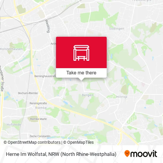 Карта Herne Im Wolfstal