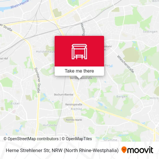 Карта Herne Strehlener Str