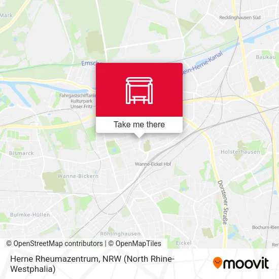 Herne Rheumazentrum map
