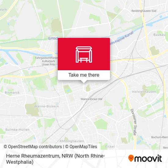 Herne Rheumazentrum map