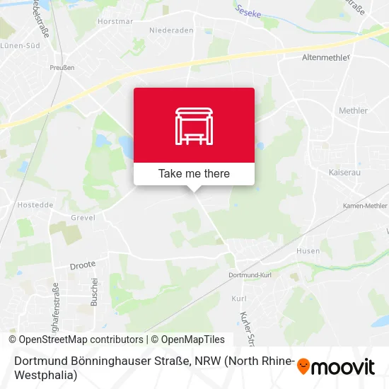 Карта Dortmund Bönninghauser Straße