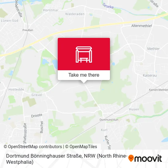 Карта Dortmund Bönninghauser Straße